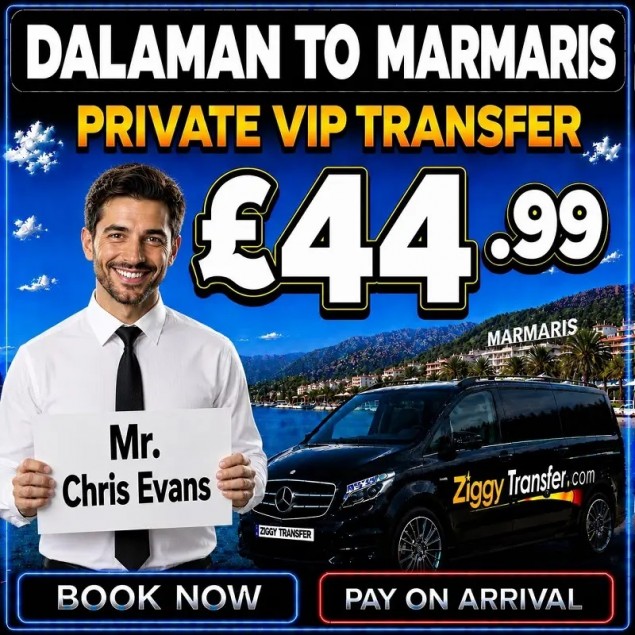 Dalaman Airport to Amphi Apartments Marmaris